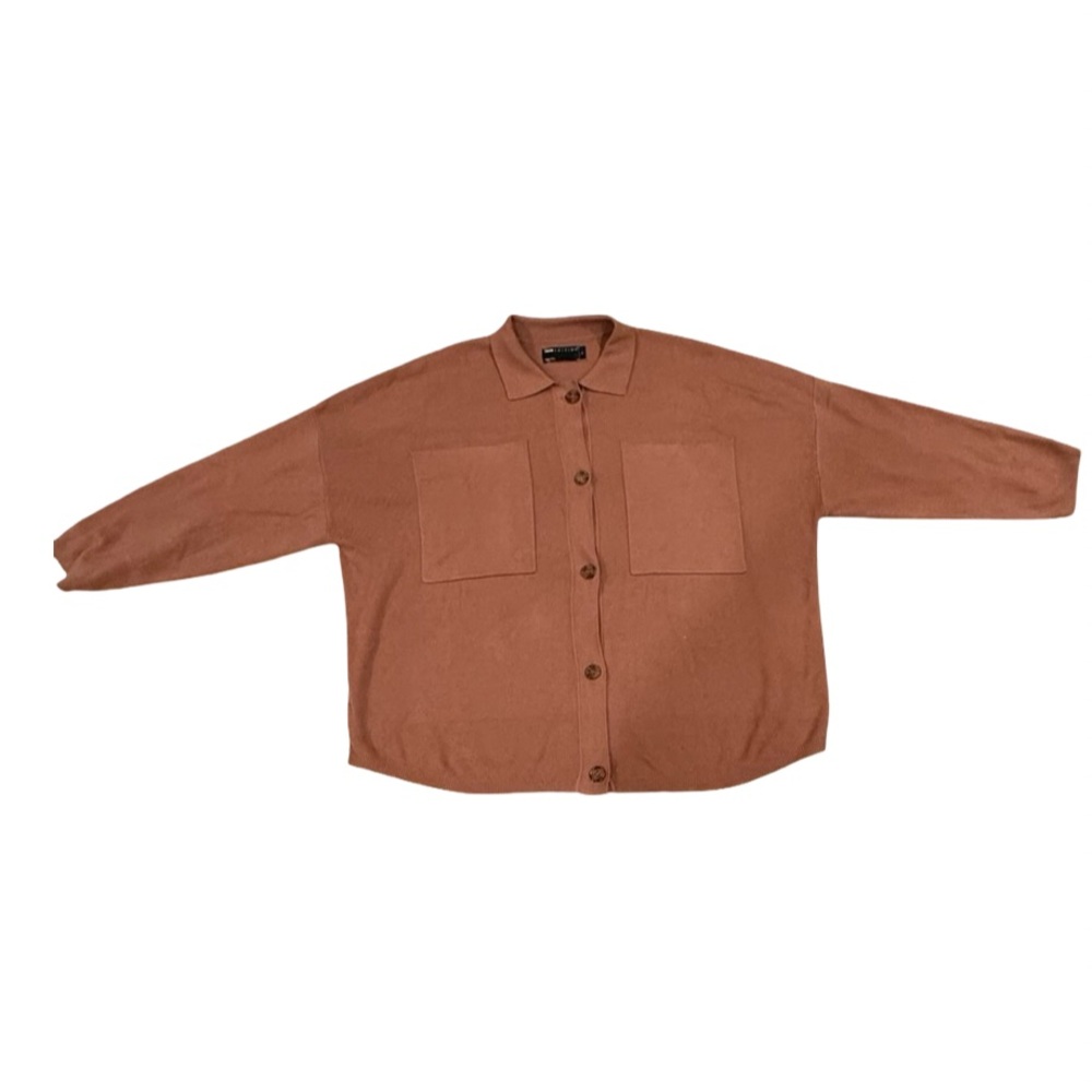ASOS Brown Casual Button-Down Shirt